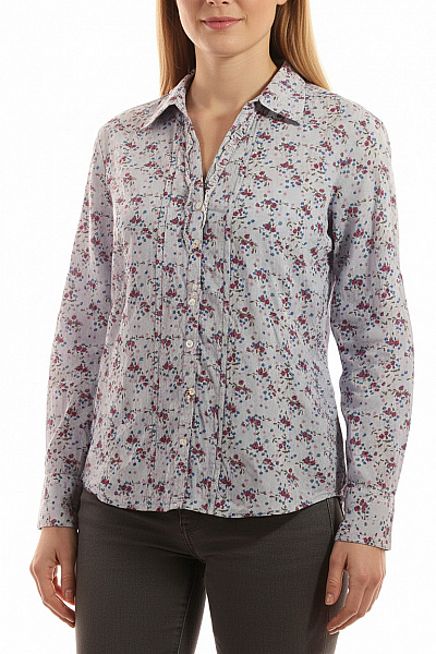 Dámská Košile Modrá Gina Vel. 42