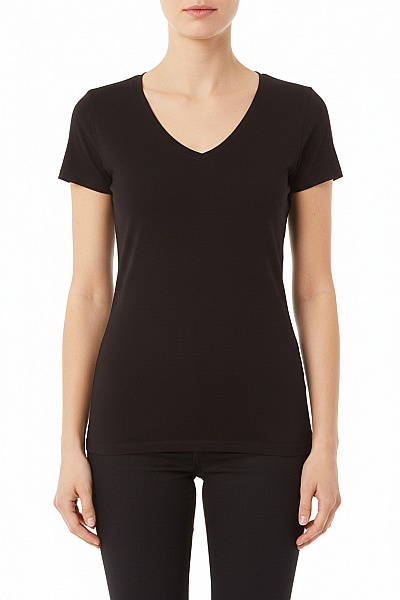 Dámské Tričko Černé Orsay