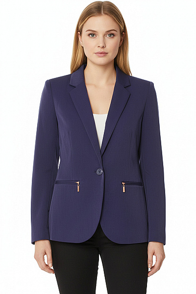 Společenské Dámské Sako Fialové House Vel. M