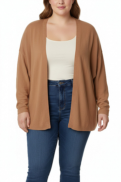 SET Dámský Svetr Hnědý Second Hand Vel. 36