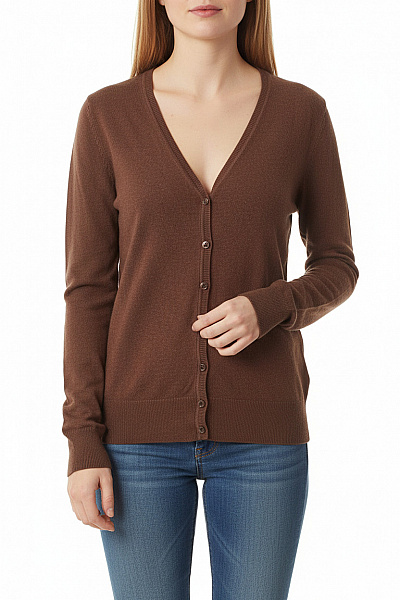 CLOCKHOUSE Dámský Svetr Hnědý Vel. L