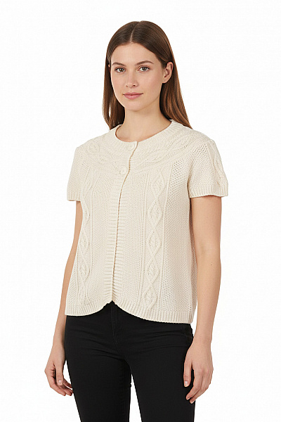 Dámský Svetr Bílý Vel. S