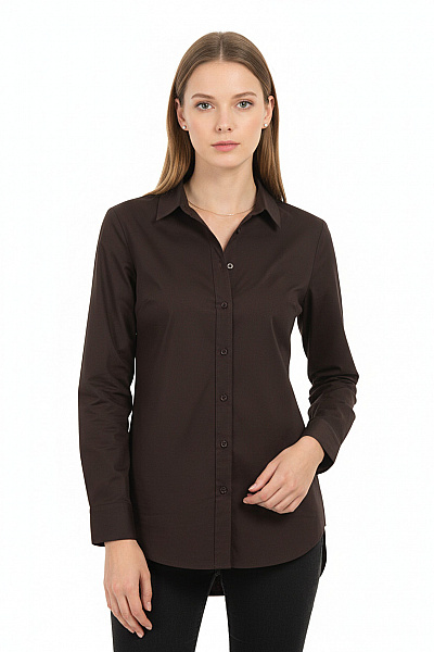 Letní Dámská Košile Černá