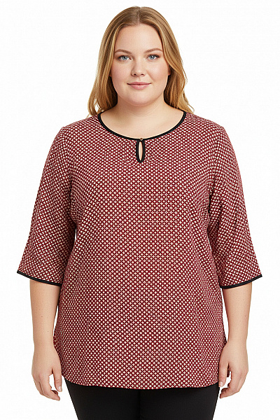 Tchibo Vzorovaná  Halenka Barevná