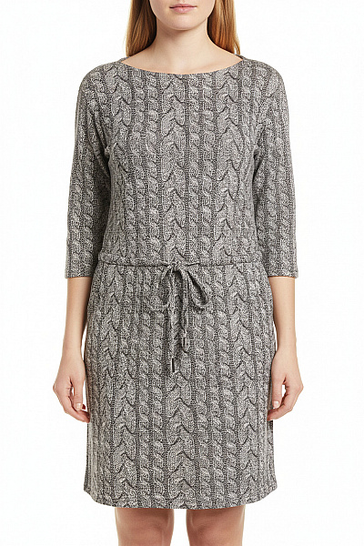 Páskové  Šaty Šedé Numoco Vel. XL