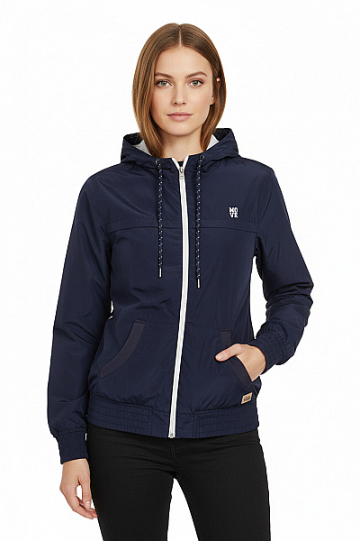 Dámská Bunda Modrá S.OLIVER Second Hand Vel. M