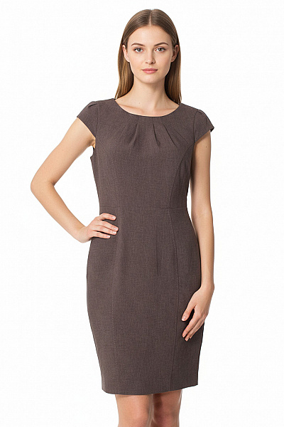 F&F Pouzdrové šaty  Šaty Šedé Second Hand Vel. 38