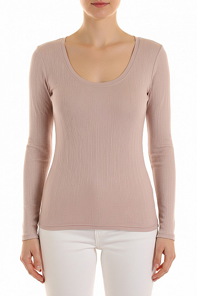 Jednoduché Dámské Tričko Růžové Silvian Heach Vel. L