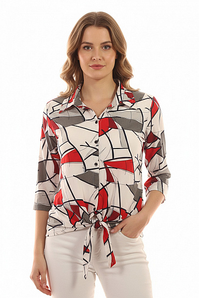 Dámská Košile Barevná Second Hand Vel. 42