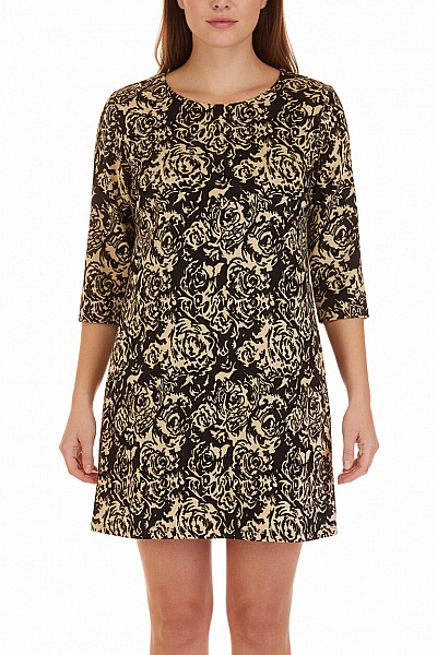 SWEET MISS Šaty Černobílé Vel. XL