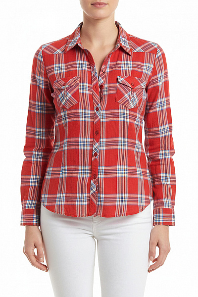 F&F Dámská Košile Červená