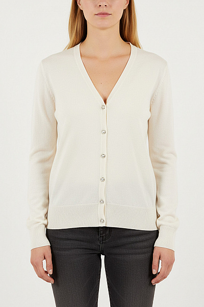 Dámský Svetr Bílý Marks & Spencer Vel. 40