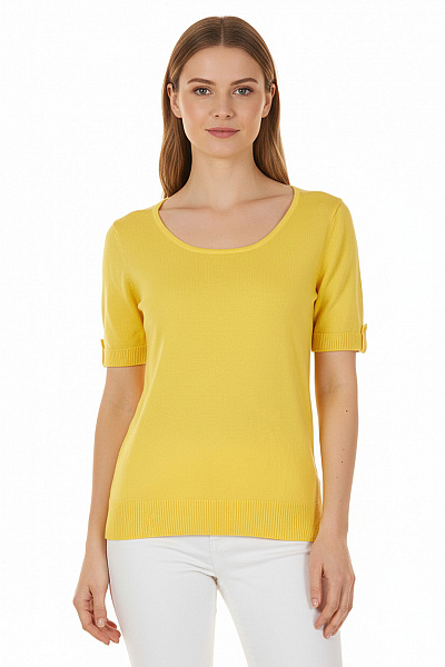  Halenka Pletená Žlutá BONPRIX Vel. 36/38