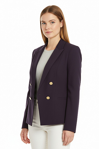 Dámské Sako Modrý Vel. 36