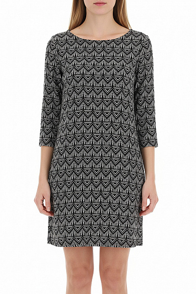 Šaty Černobílé Vel. 34