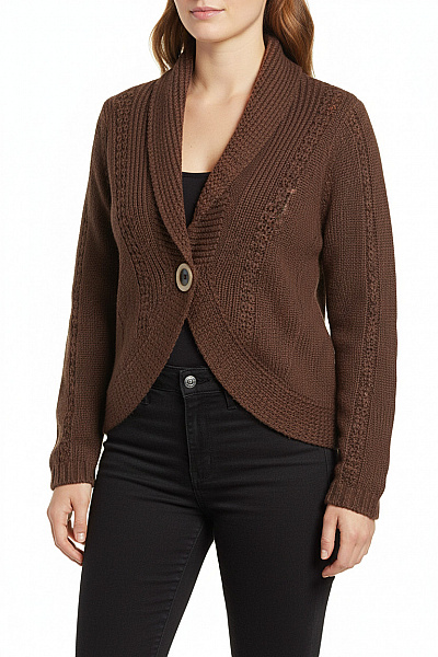 Dámský Svetr Hnědý