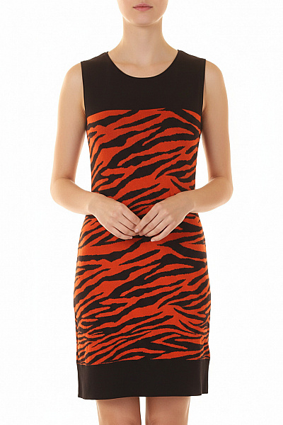 COMMA Šaty Hnědé Vel. 34