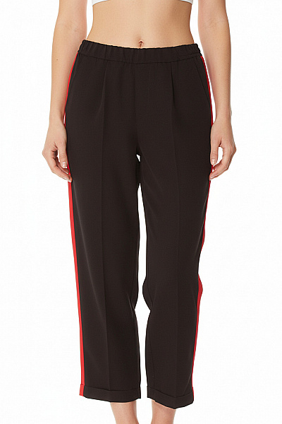 PULL&BEAR Dámské Chino Kalhoty Černé Second Hand Vel. 28