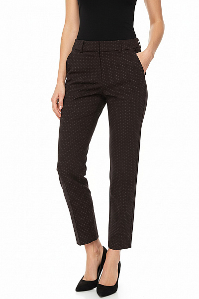 Nodilemma Dámské Kalhoty Černobílé