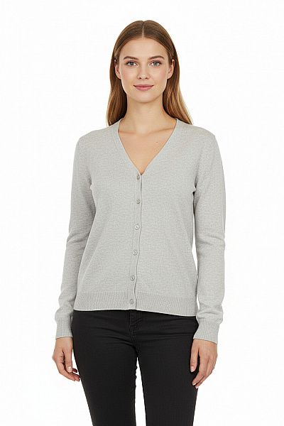 Dámský Cardigan Šedý Second Hand Vel. S