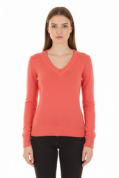 Dámský Pulovr Růžový Terranova Vel. S