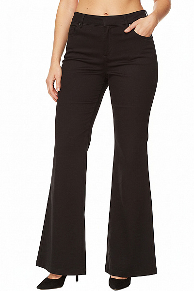 Dámské Kalhoty Černé PROMOD