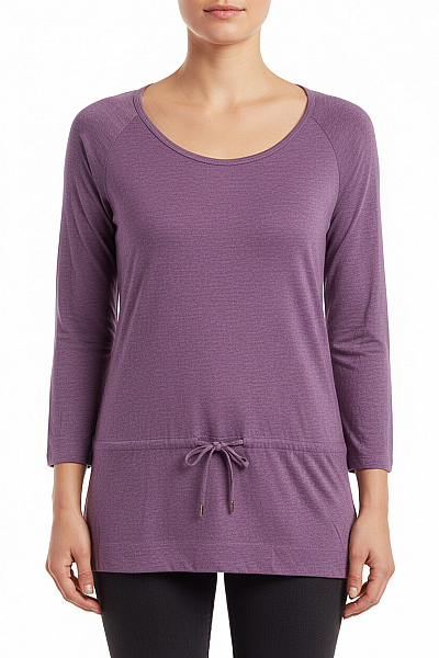 Jednoduché Dámské Tričko Fialové Esmara Vel. L