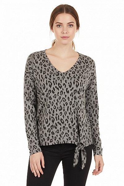 Canda Dámský Pulovr Šedý Vel. S