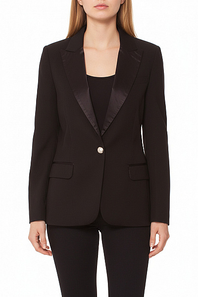 Společenské Dámské Sako Černé