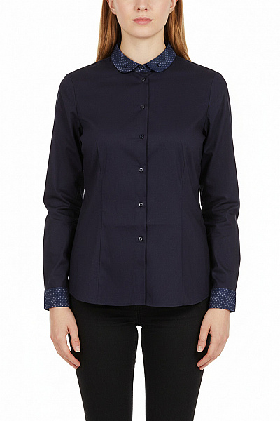 Esmara Vzorovaná Dámská Košile Modrá Vel. 44