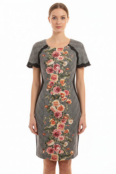 Elisa Landri Šaty Šedé