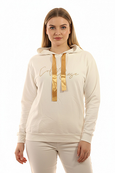 Dámská Mikina Bílá Vel. S/M