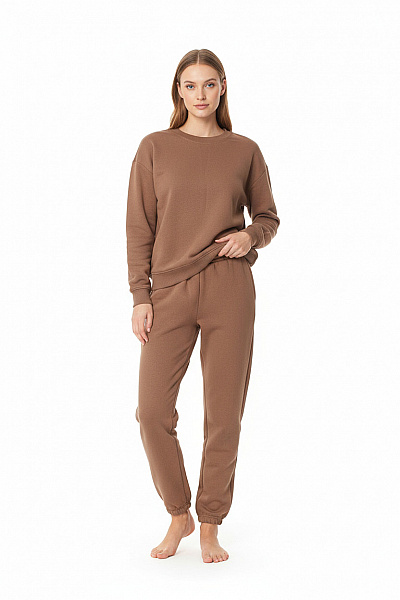 Dámský Domácí Komplety Hnědý PULL&BEAR Second Hand Vel. XS