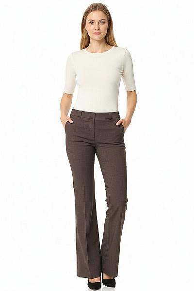 Dámské Kalhoty Šedé CAMAIEU Vel.  38