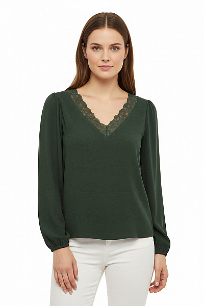  Halenka Jednobarevná Zelená