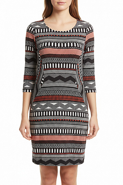 Šaty Barevné Second Hand Vel. 44/46