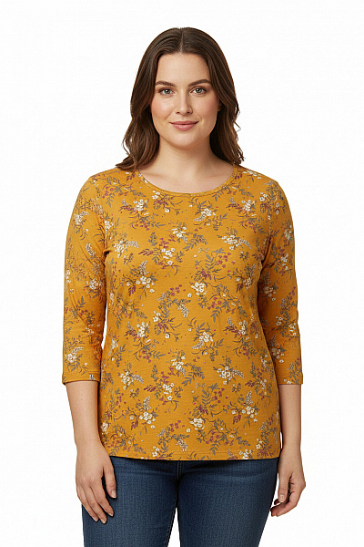 Dámské Tričko Žluté