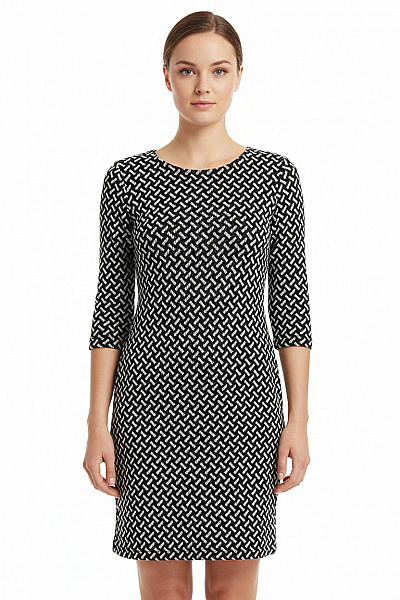 Šaty Černobílé YESSICA Vel. XS