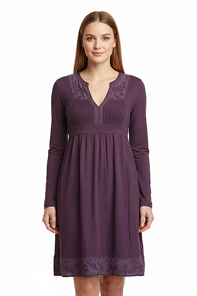 Šaty Fialové Massimo Dutti Second Hand Vel. L