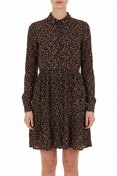 Košilové  Šaty Černé GATE Second Hand Vel. XS