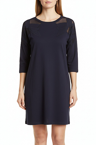 Tričkové  Šaty Modré Top Secret Second Hand Vel. 40