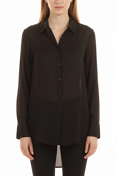 Letní Dámská Košile Černá Vel. 36