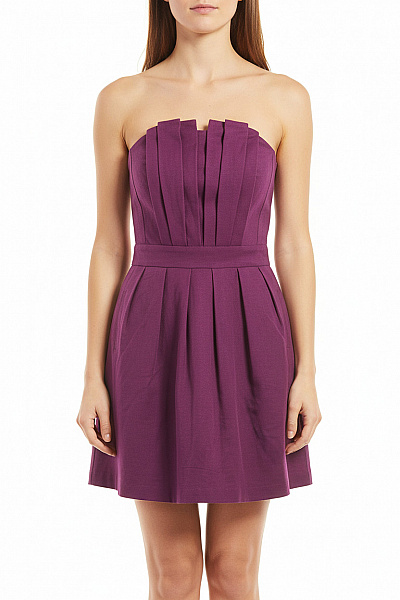 Reserved Společenské  Šaty Fialové Vel. 40