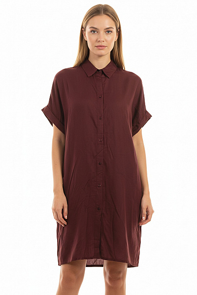 RAINBOW Šaty Hnědé Vel. 40