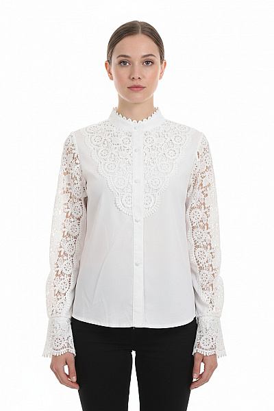 Dámská Košile Bílá Vel. S