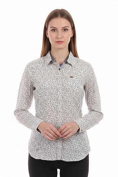 TIMEOUT BRAND Dámská Košile Modrá Vel. S