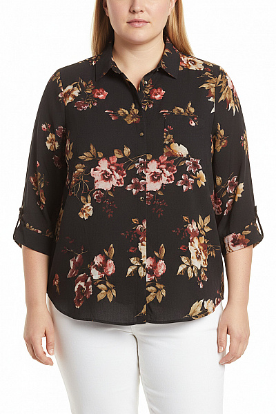 Dámská Košile Černá