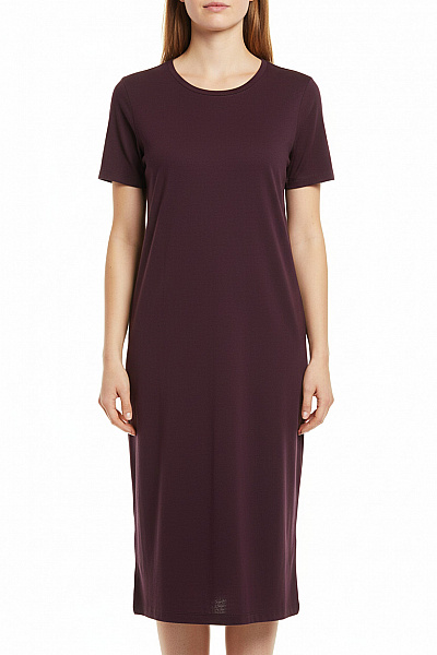 Dámské šaty Tričkové Midi Jednoduché Volnočasové Velikost M