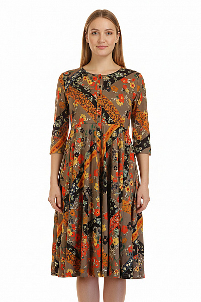 Šaty Barevné BONPRIX Vel. 44/46