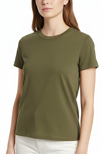 Reserved Dámské Tričko Zelené Vel. XS